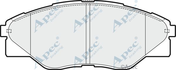 APEC BRAKING Jarrupala, levyjarru PAD1839